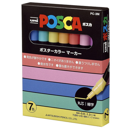 uni-posca-set-7-marcadores-pastel-pc-3m-finos