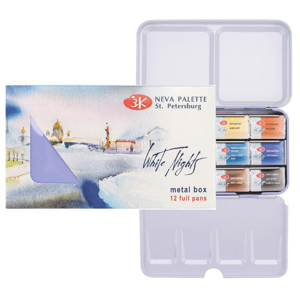 white-nights-st-petersburg-set-12-acuarelas-rusas-extra-finas-pastillas-caja-metalica