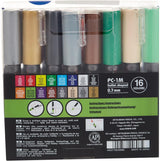 Uni Posca PC-1M - Set 16 Marcadores 0,7 mm