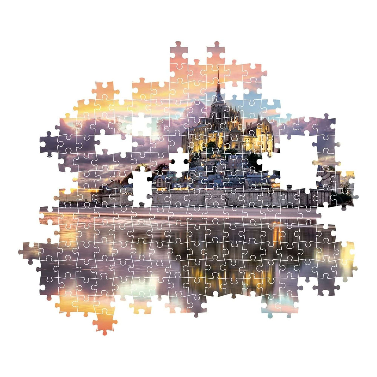 Clementoni - Puzzle 1000 Piezas Le Magnifique Mont Saint Michel High Quality Collection