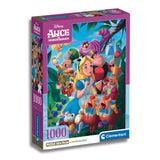 Clementoni - Puzzle 1000 Piezas Compact Alicia en el País de las Maravillas Disney