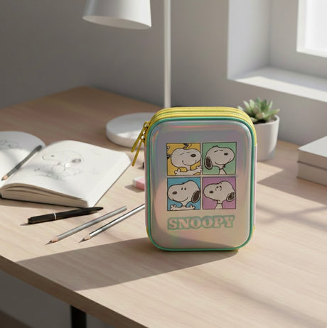 Mooving - Estuche para Lápices Eva Doble Cierre Snoopy
