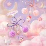 Sanrio - Blind Box Phone Chain Mini Sanrio Characters Fluffy Little Darling Series