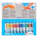 Van Gogh - Set 10 Acuarelas Colores Básicos Tubos 10 ml
