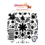 Amusarts - Placa de Texturas para Arcilla Polimérica