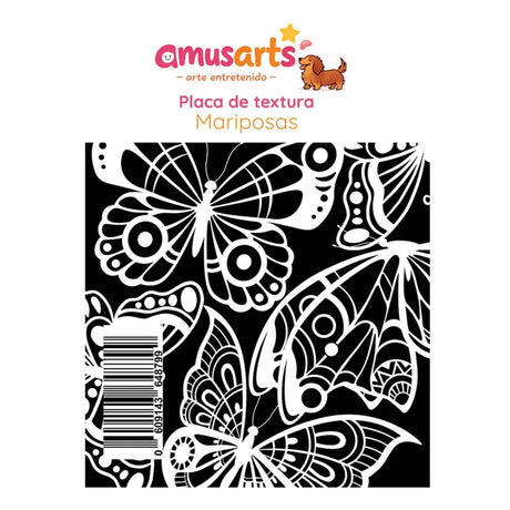 Amusarts - Placa de Texturas para Arcilla Polimérica