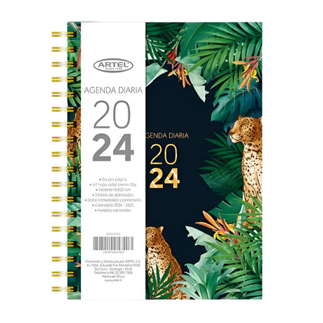 Artel - Agenda 2024 Diaria Espiral