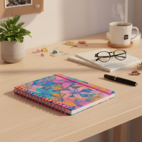 Artel - Agenda 2026 Diaria Espiral Color Bloom