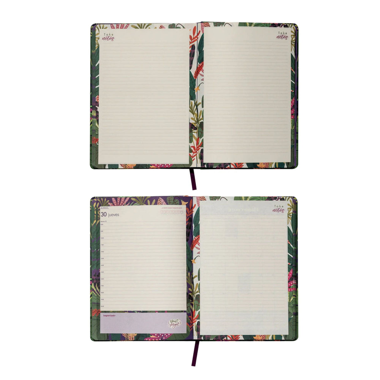 Artel - Agenda 2026 Diaria Jungla Tropical