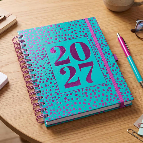Artel - Agenda 2027 Diaria Espiral Wild Dot