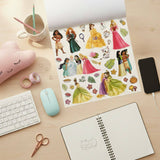 Artel - Block de Stickers Reutilizables Disney Princesa