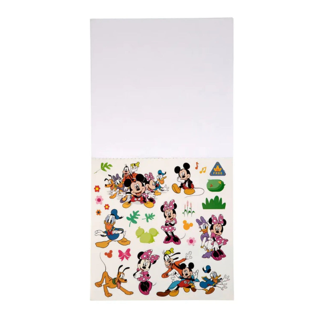 Artel - Block de Stickers Reutilizables Mickey Jr y sus Amigos