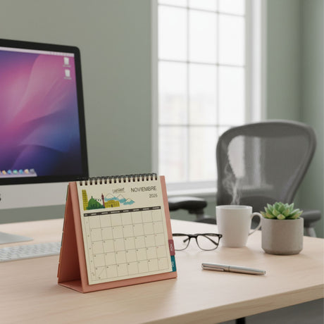 Artel - Calendario 2026 Escritorio Ciudades