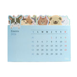 Artel - Calendario 2026 Escritorio Pets