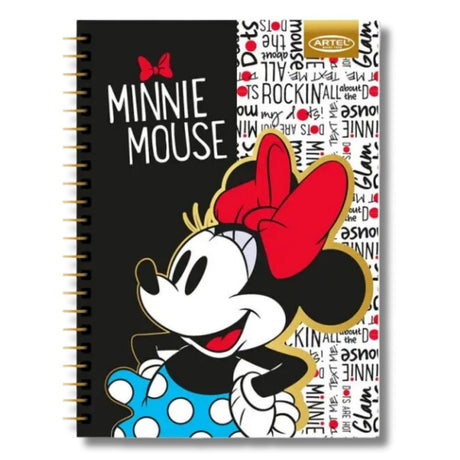 Artel - Cuaderno Triple Disney 150 hojas Minnie Dots
