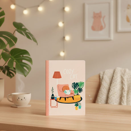 Artel - Libreta A5 Puntos Cozy Cat