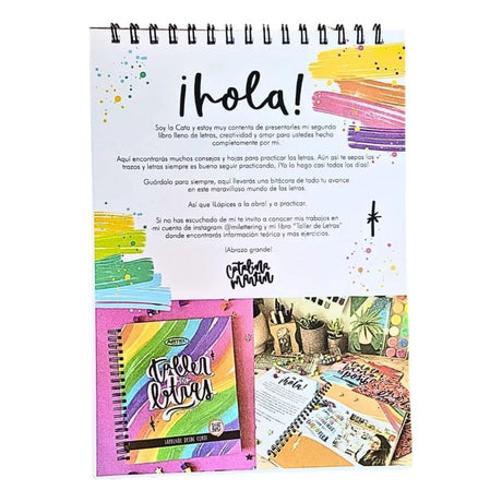 Artel - Libro Lettering Guía de Letras Catalina Martin