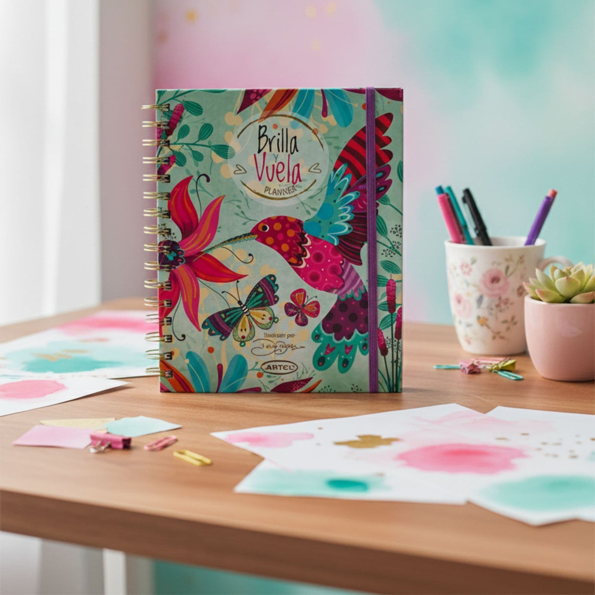Artel - Planner 12 Meses Brilla y Vuela Deco Daniela