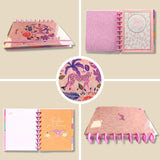 Artel - Planner 12 Meses Discos Animal Pink