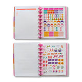 Artel - Planner 12 Meses Discos Animal Pink