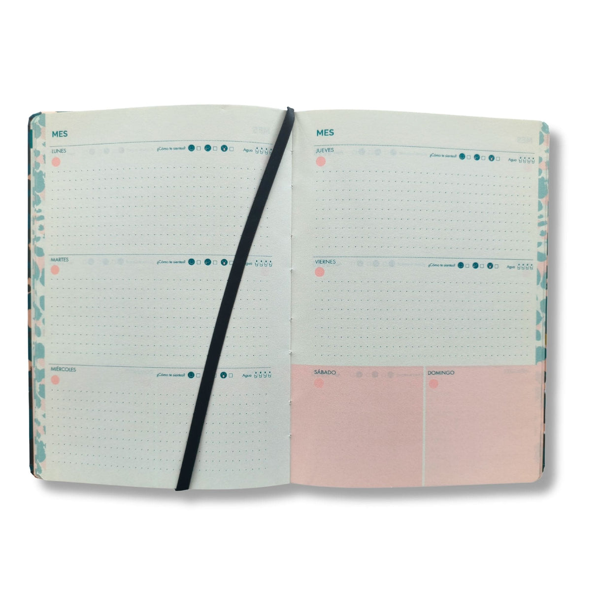 Artel - Planner 12 Meses Empastado Panter Print