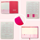 Artel - Planner 12 Meses Empastado Rosa Degradé