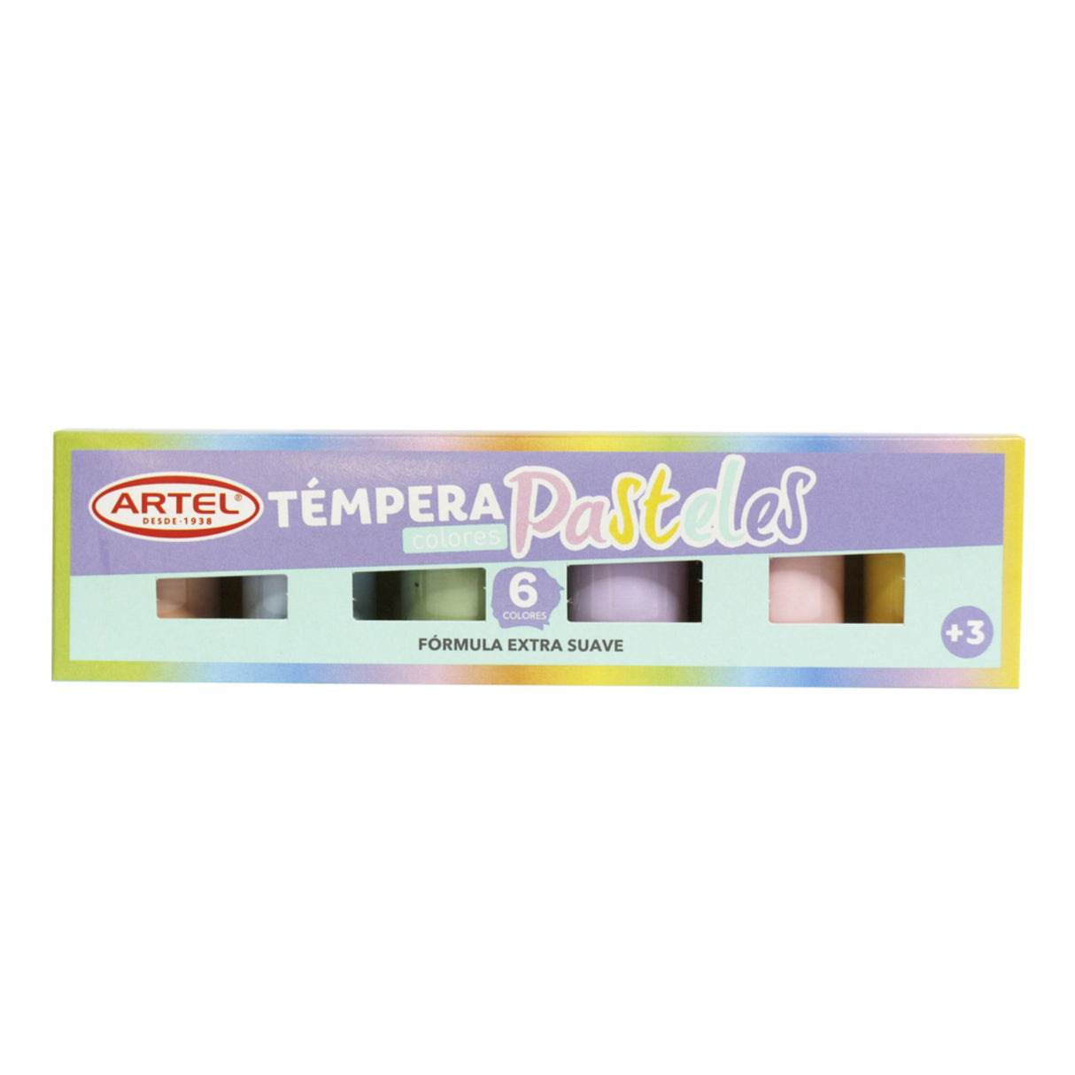 Artel - Set 6 Témperas Pasteles 15 ml