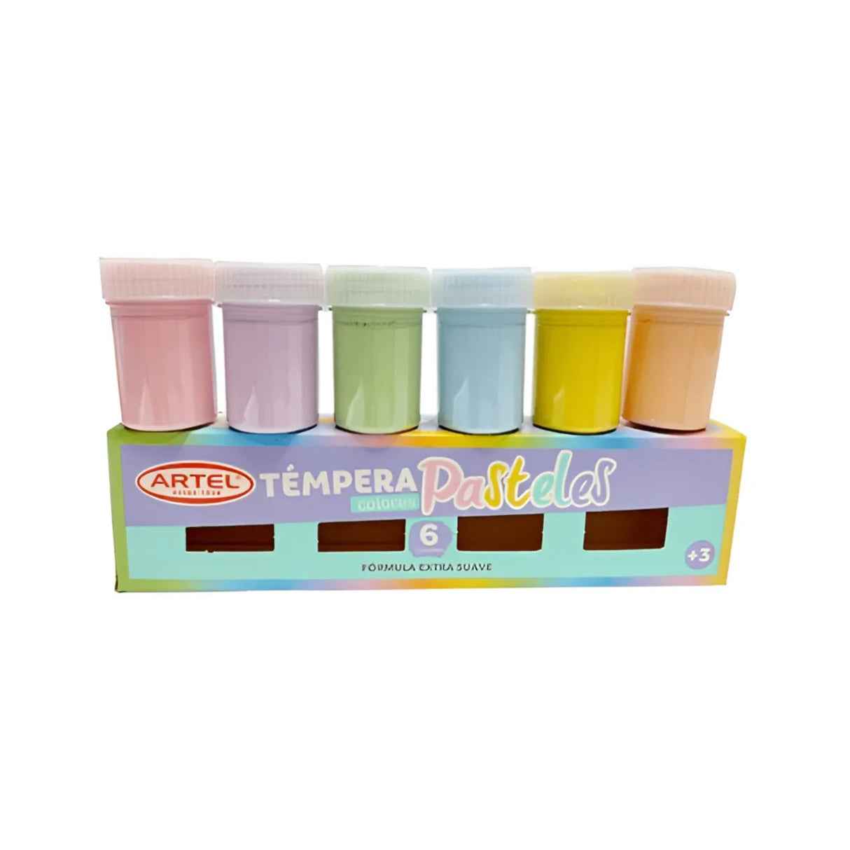 Artel - Set 6 Témperas Pasteles 15 ml