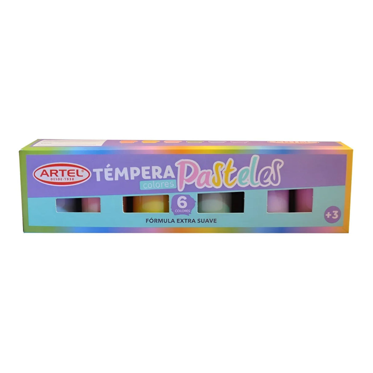 Artel - Set 6 Témperas Pasteles 15 ml