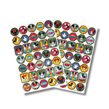 Artel - Stickers Foil Mickey y Amigos