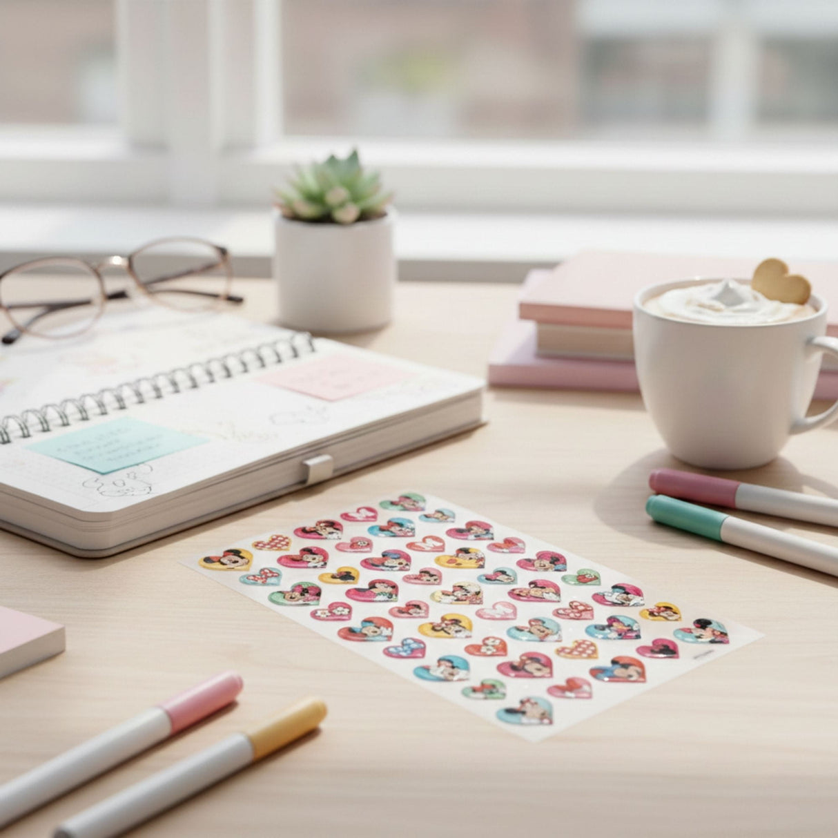 Artel - Stickers Pop Up Minnie Corazón