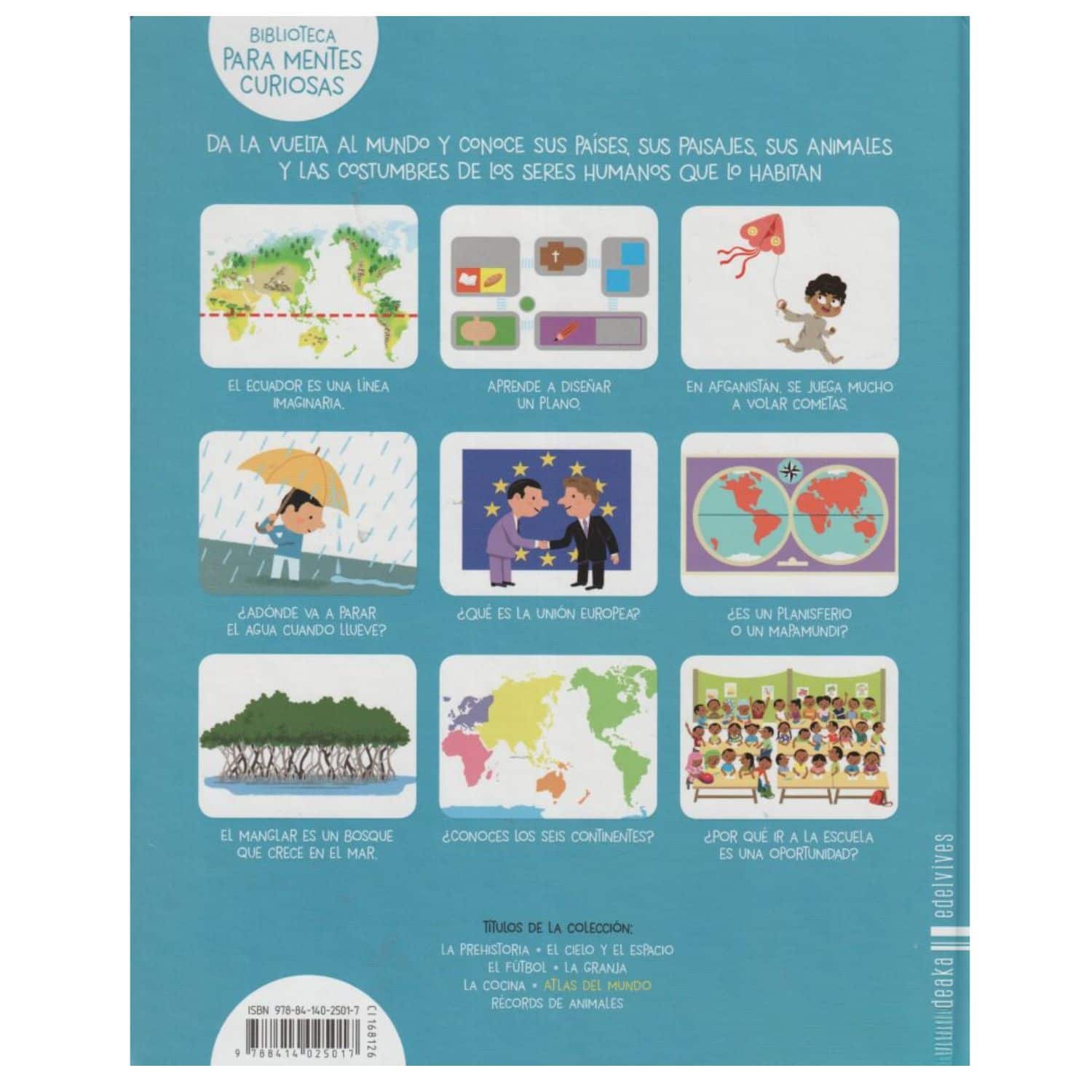 Atlas del Mundo - Biblioteca para Mentes Curiosas - Pascale