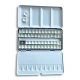 Caja Vacía Metálica para Acuarelas