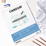 Canson - Block Papel Vegetal para Calcar 21 x 29 cm 40 Hojas