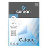 Canson - Block Papel Vegetal para Calcar 21 x 29 cm 50 Hojas