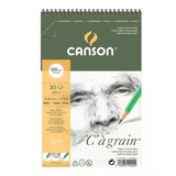 Canson C a Grain - Croquera Sketch 30 Hojas, 125 g/m2