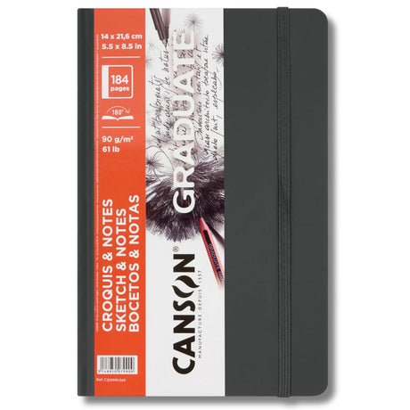 Canson Graduate - Libreta Art Book Croquis & Notes A5 14,8 x 21 cm