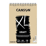 Canson XL - Croquera Kraft para Bocetos 90 g/m2