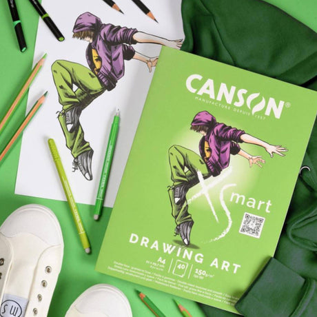Canson XSmart - Block Drawing Art A4 40 hojas 150 g/m2