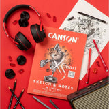Canson XSmart - Block Sketch & Notes A4 50 hojas 90 g/m2