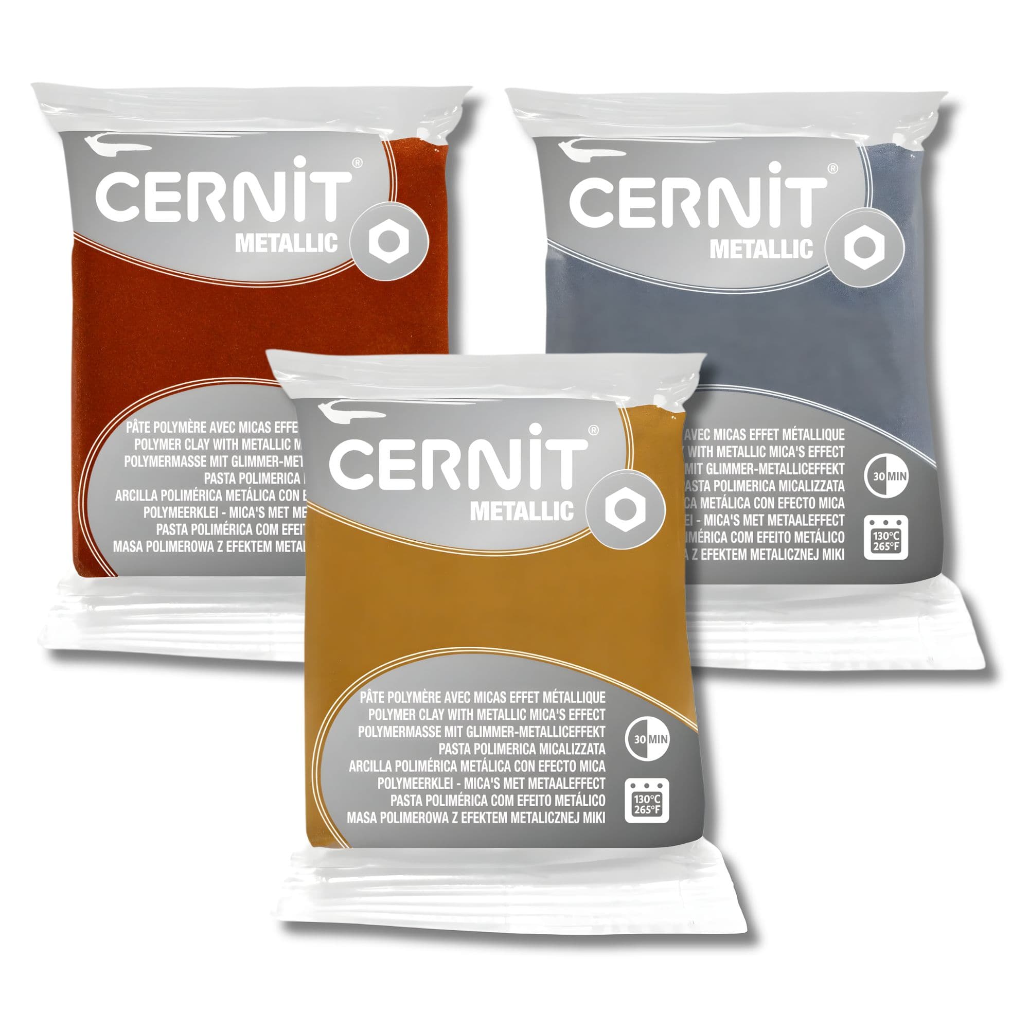 Arcilla Polimérica 56 g Cernit Metallic – Dibu Chile