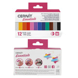 Cernit - Set 12 Arcillas Poliméricas Essentials 25 g