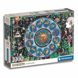 Clementoni - Puzzle 1000 Piezas Compact Astrological Chart 2025 High Quality Collection