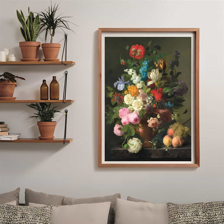 Clementoni - Puzzle 1000 Piezas Compact Bowl Of Flowers Museum Collection