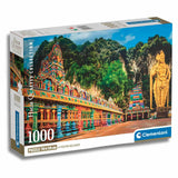 Clementoni - Puzzle 1000 Piezas Compact Painted Batu Caves High Quality Collection