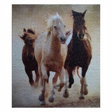 Clementoni - Puzzle 1000 Piezas Compact Running Horses High Quality Collection