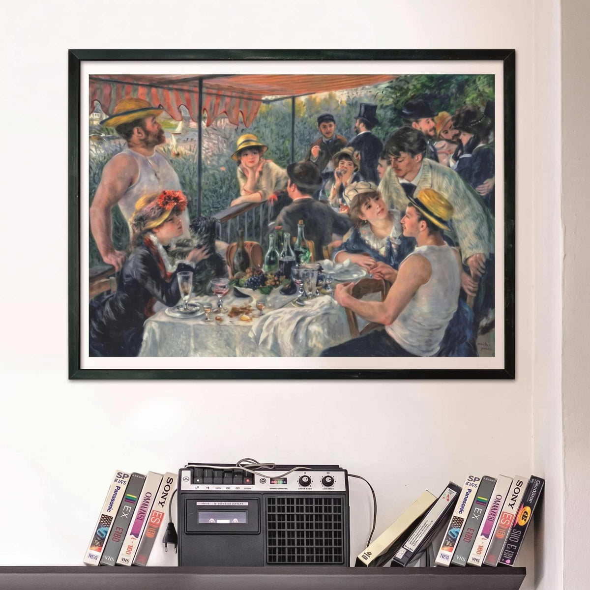 Clementoni - Puzzle 1000 Piezas El Almuerzo de los Remeros Museum Collection