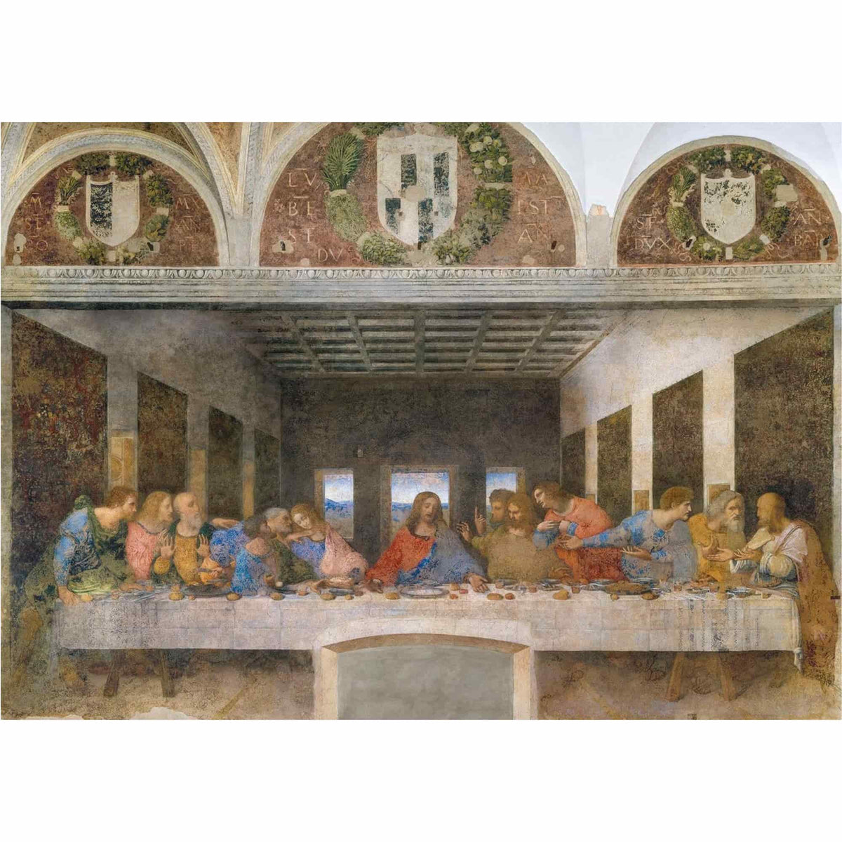 Clementoni - Puzzle 1000 Piezas La Última Cena Museum Collection