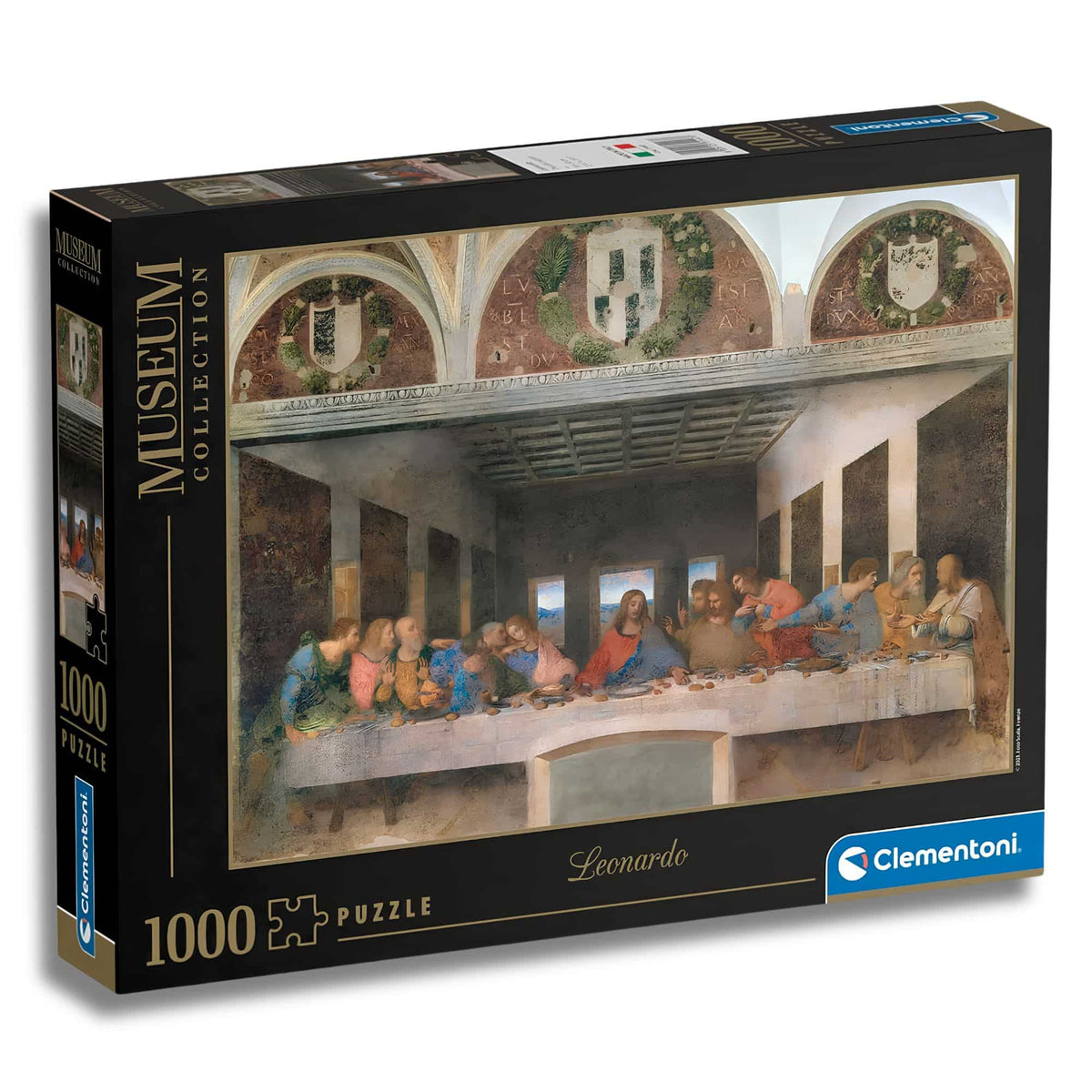 Clementoni - Puzzle 1000 Piezas La Última Cena Museum Collection