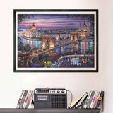Clementoni - Puzzle 1000 Piezas Lights of the Danube High Quality Collection